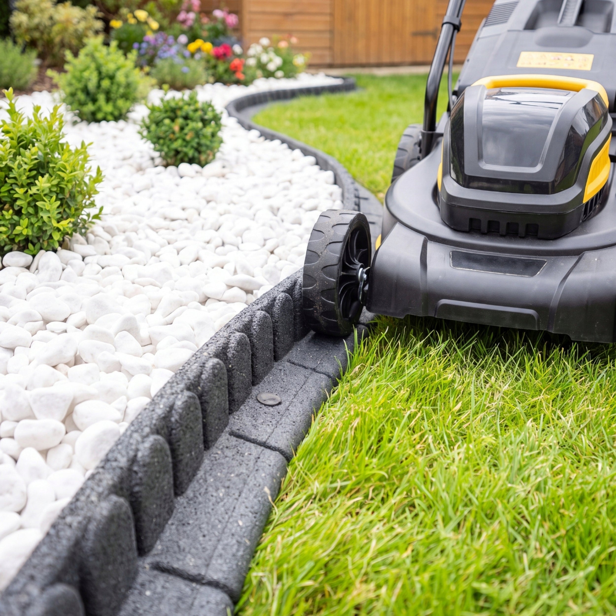 Lawn Garden edging For Lawn Mowers Up to 9,6m Palisade Easy Mowing Manufacturer code EF5000339X8