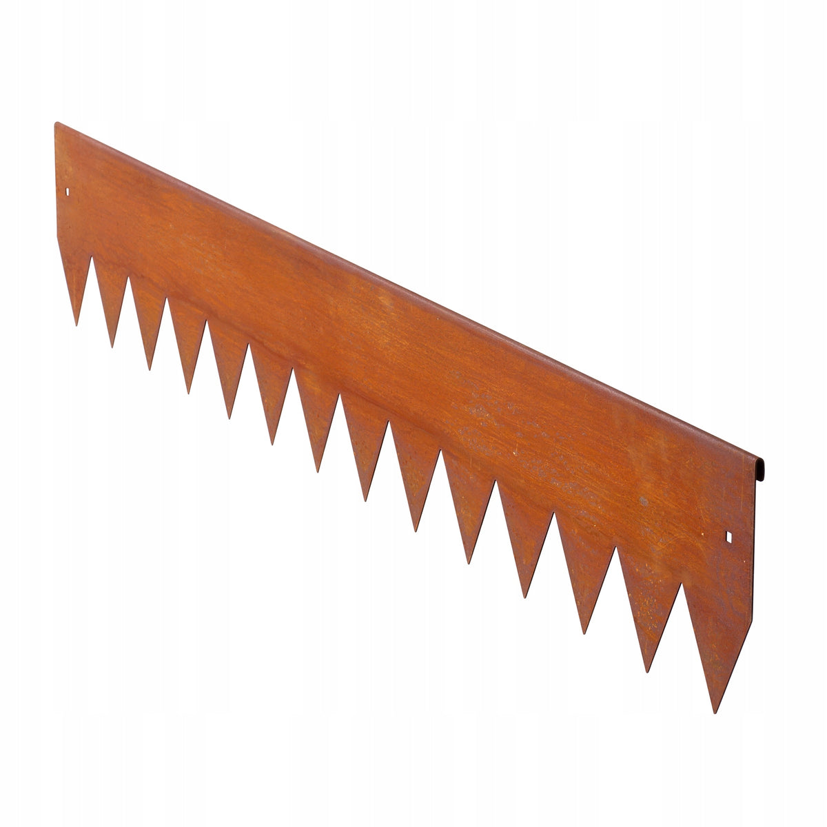 Lawn edging 6Pcs 101,6x15,2CM Ready to use With Corten Steel Manufacturer SucceBuy