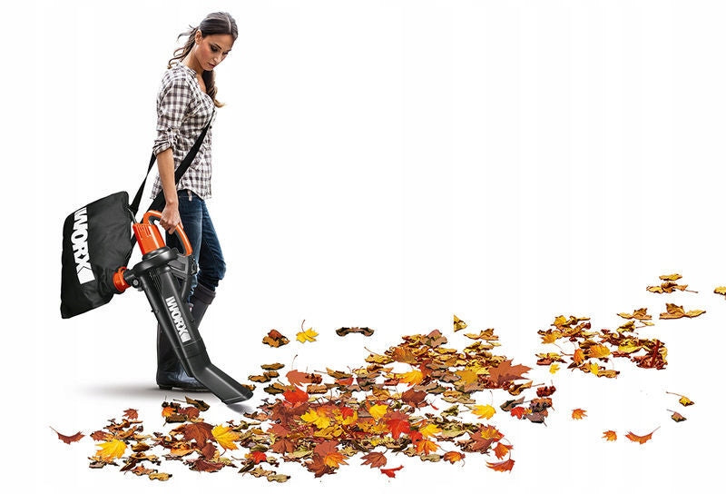 Leaf Blower WORX WG505E Electric Bag 45l Shredder Manufacturer code WG505E