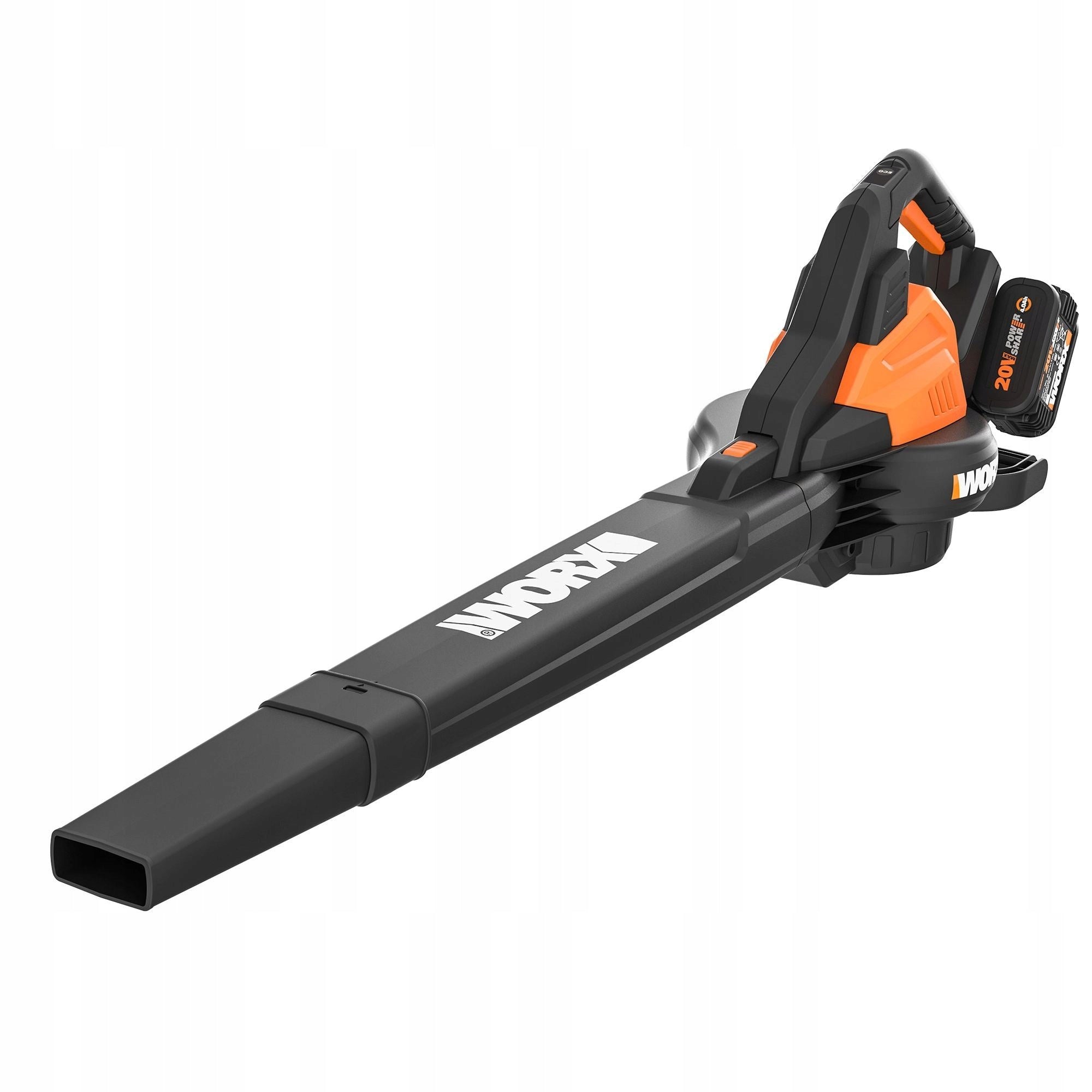 Leaf Vacuum Cleaner WORX Blower WG583E Bag 35L 2x Rechargeable Battery Brand Worx