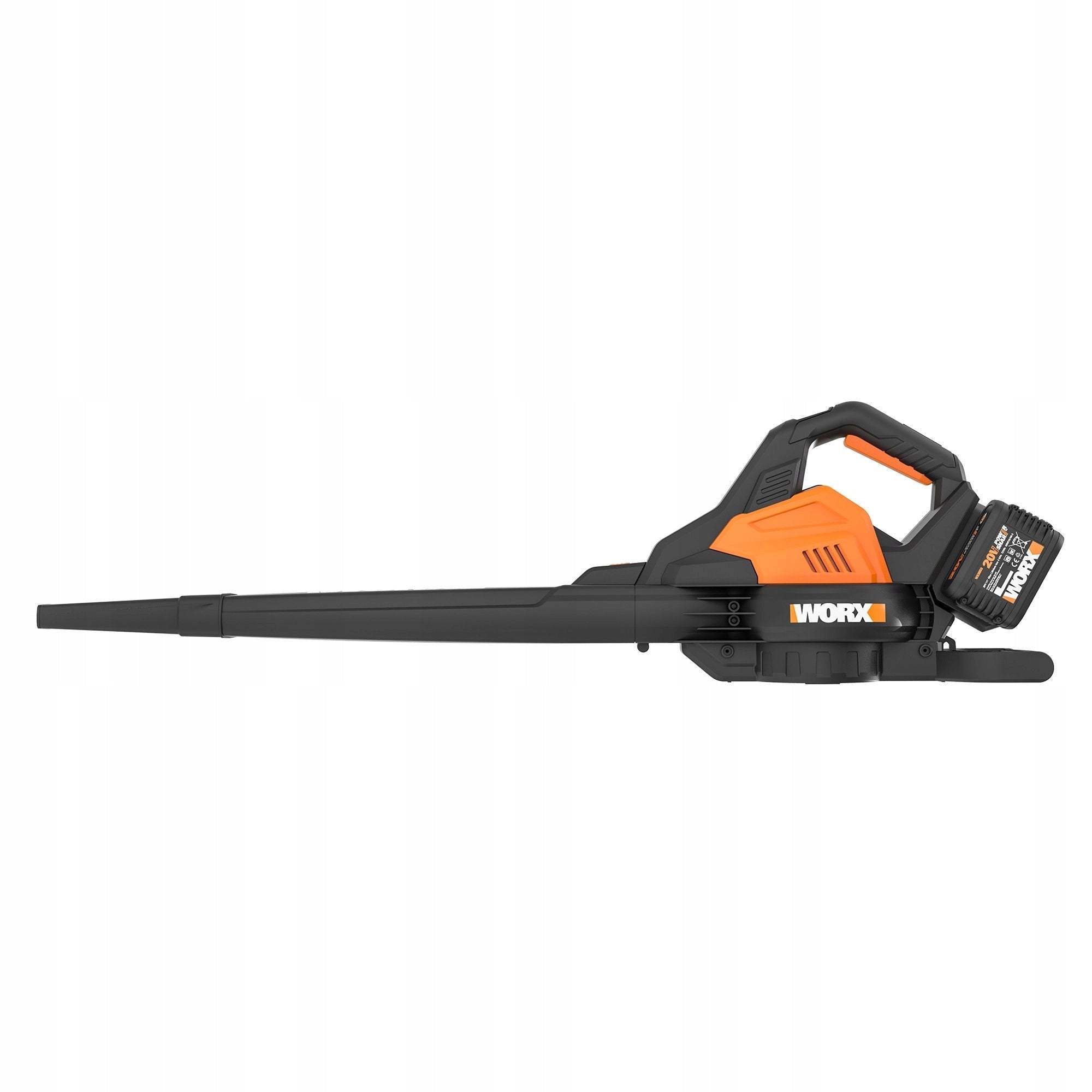 Leaf Vacuum Cleaner WORX Blower WG583E Bag 35L 2x Rechargeable Battery Output 575 m3/min