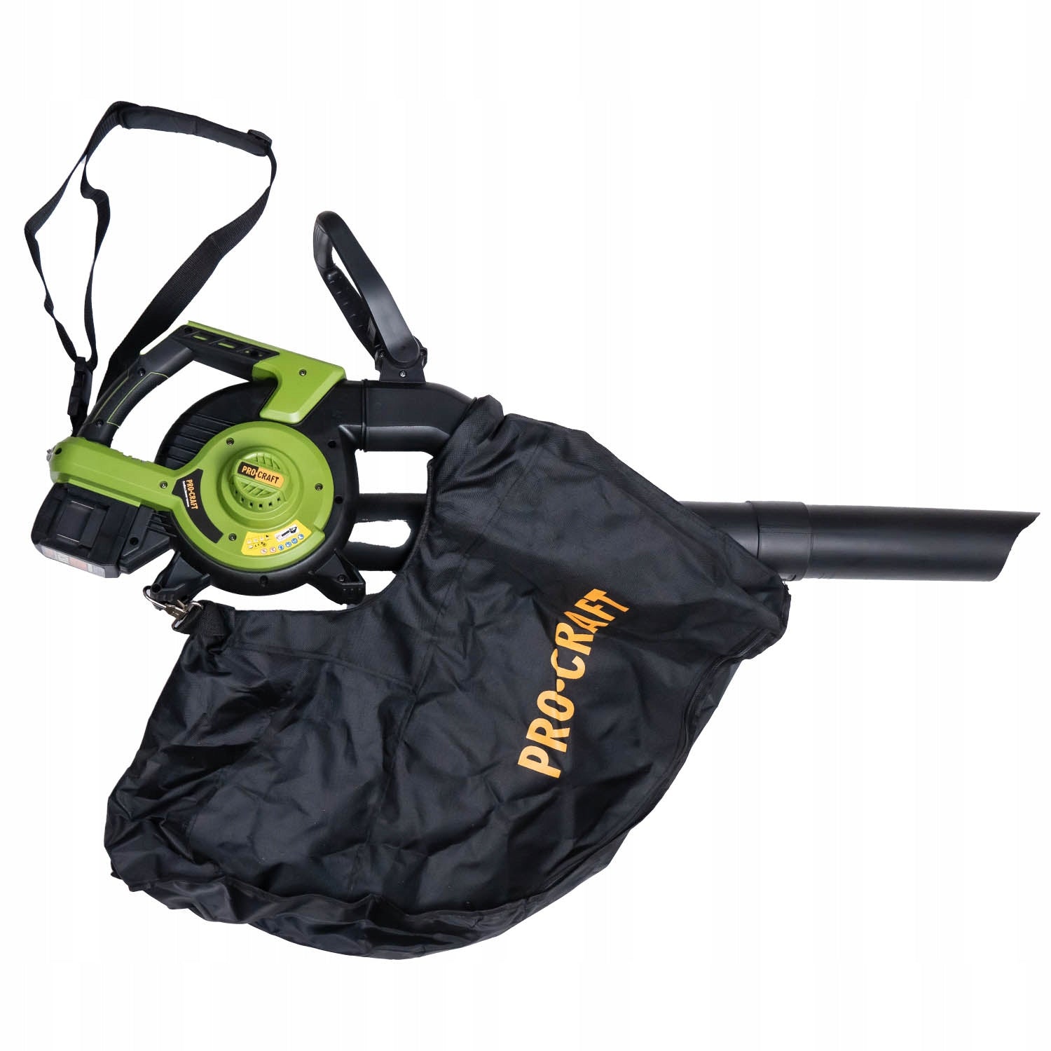 Leaf blower-vacuum cleaner Procraft VB20 (without battery and charger) Air velocity 270 km/h