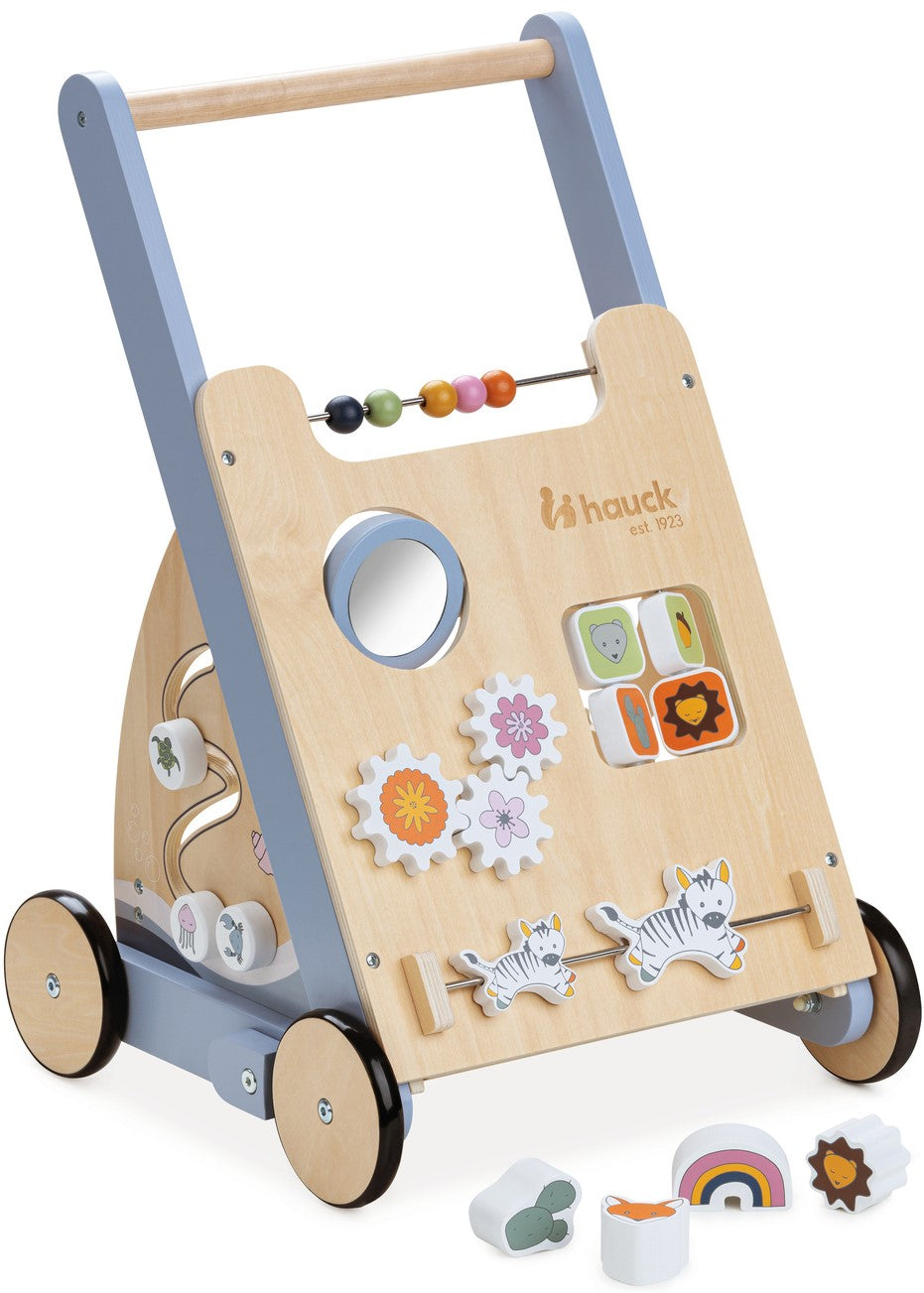Learn to Walk Walker Educational Wooden Pusher