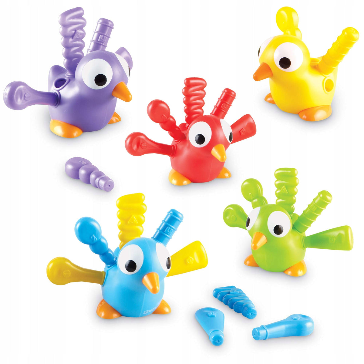 Learning Resources Peacock buddies Set of 30 elements LER9095 Brand Learning Resources