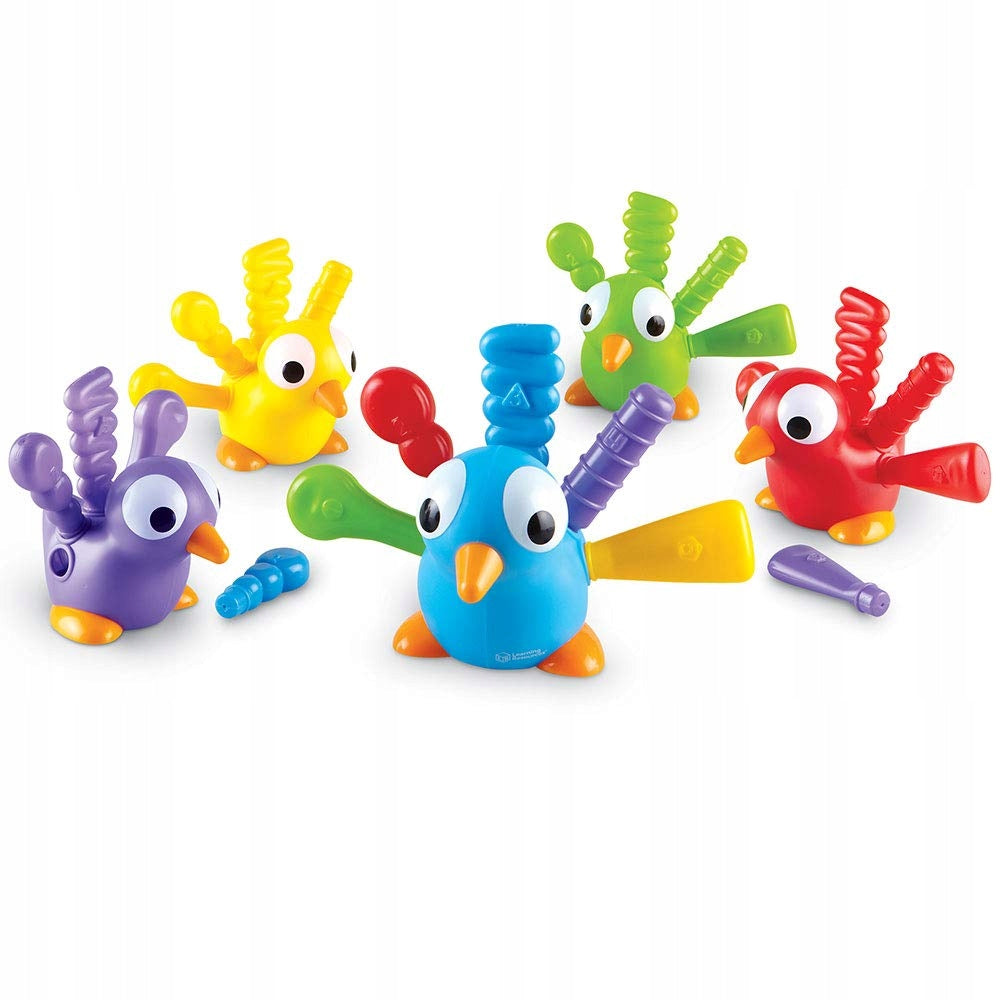 Learning Resources Peacock buddies Set of 30 elements LER9095 Manufacturer code 99572273