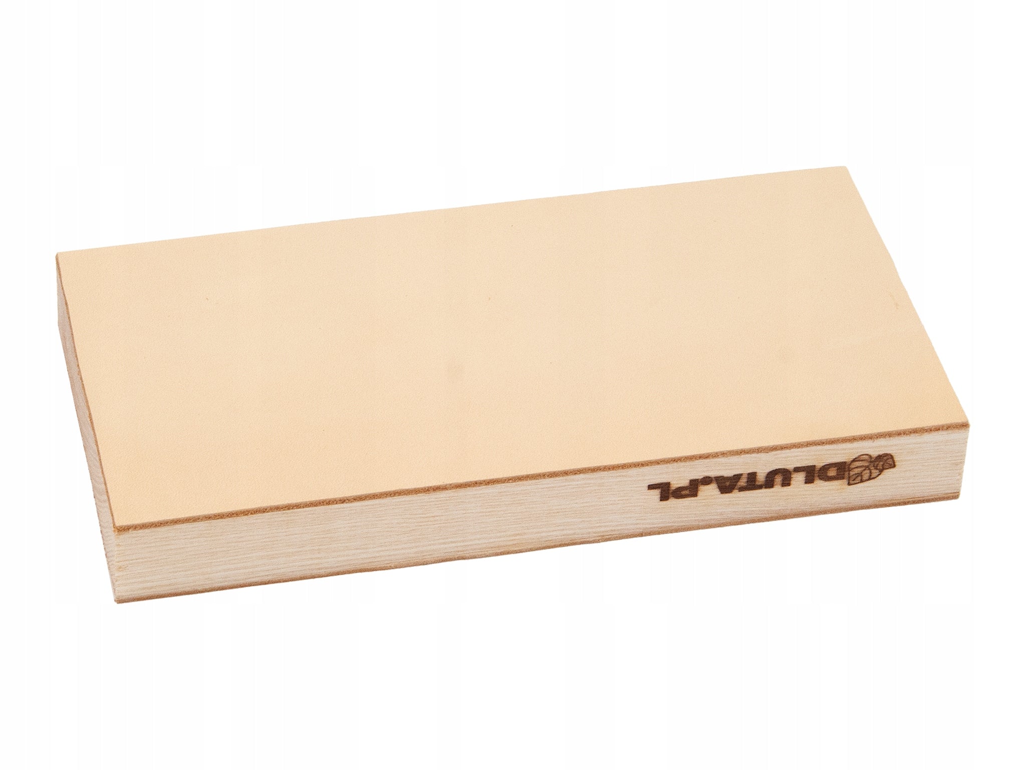 Leather CEILING. Genuine leather. Tugging. LARGE, DOUBLE-SIDED - 10 x 20 cm Brand no brand