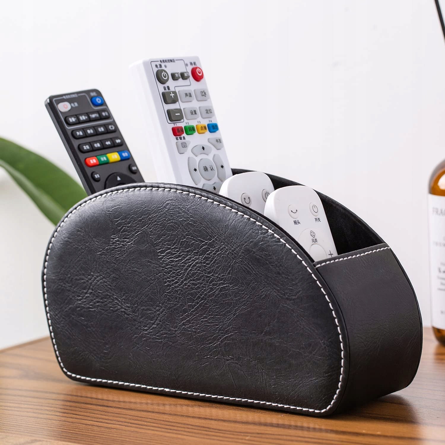 Leather Organizer REMOTE CONTROL STAND Case Keys Phones AKCESORIA HOME EAN (GTIN) 5907410465540