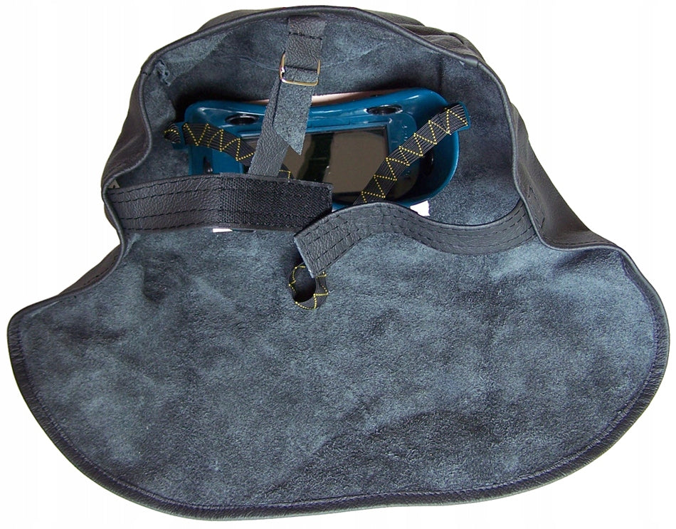 Leather welding hood AWK-1 welding mask Manufacturer code AWK-1