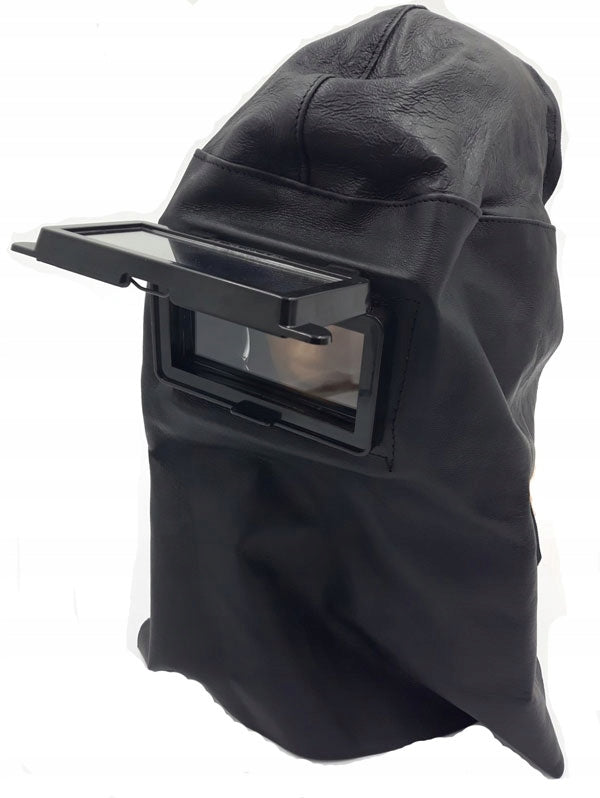 Leather welding hood AWK-1 welding mask