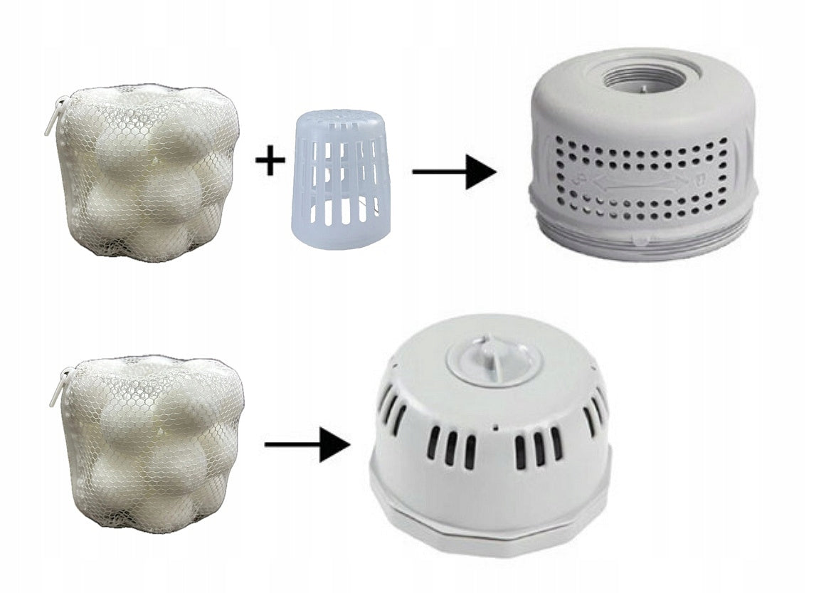 Lebula filtrační kuličky Aqualoon náhrada kartušových filtrů do jacuzzi/spa Product weight with unit packaging 1 kg