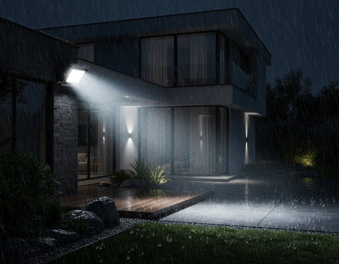 Led Floodlight 50W Outdoor Lamp Rain And Frost Resistant IP66 Bright Packaging status original