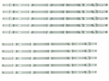 Led STRIPS for LG 55LB650V 55LF652V 55LB630V 55LF592V + mounting adhesive
