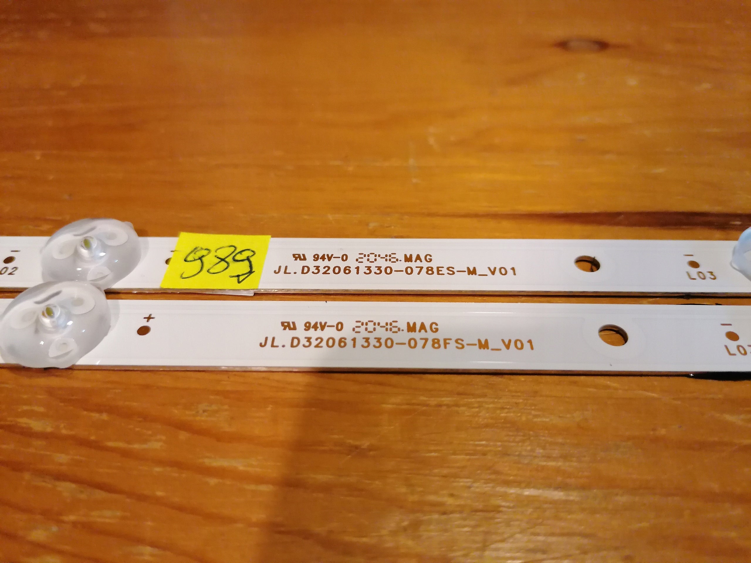 Led strips JL.D32061330-078ES-M_V01 Hitachi 32'' Manufacturer Hitachi
