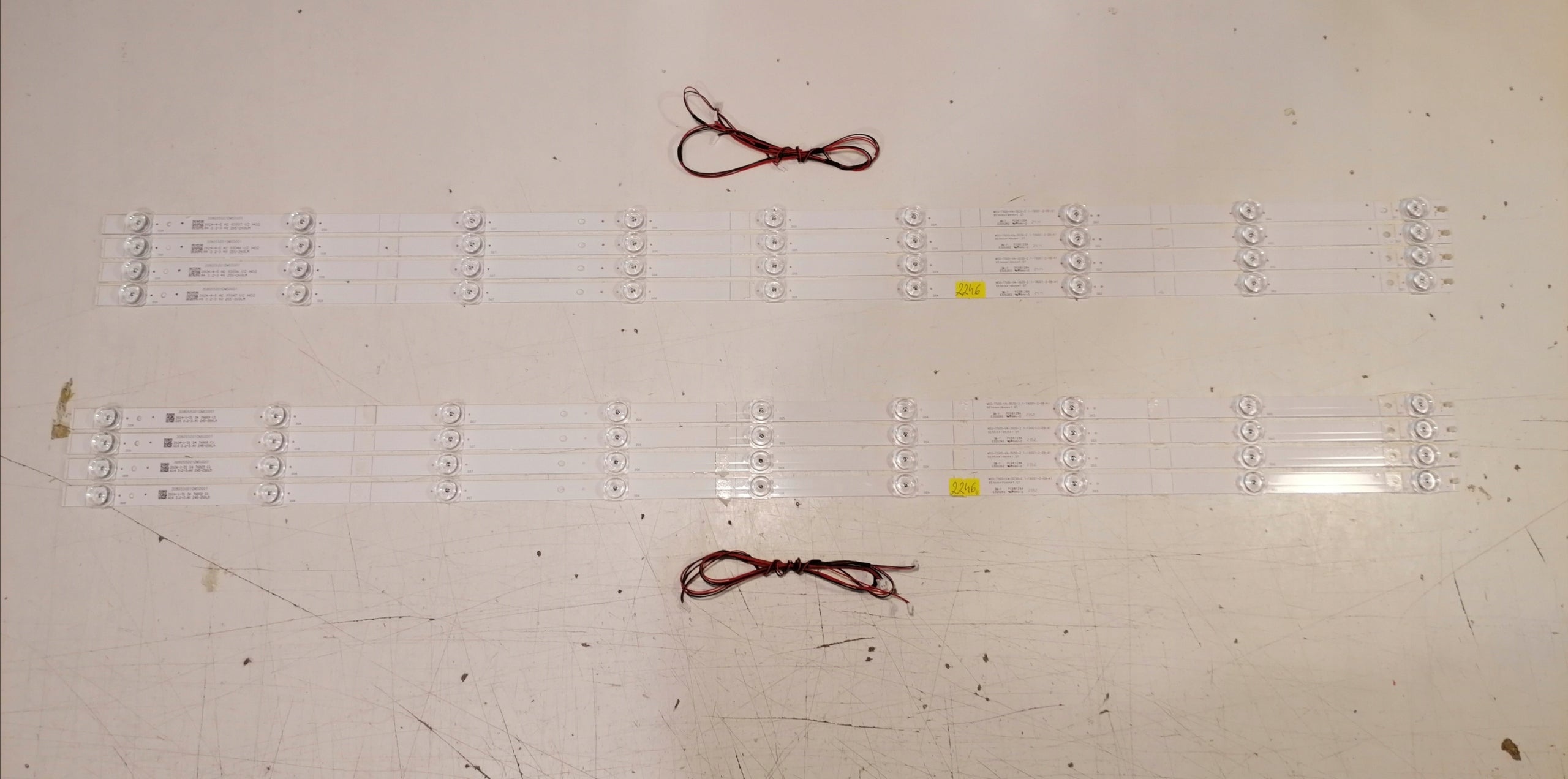 Led strips MSG-T500-VA-3030-2.1 19001-2-09-A1 MANTA 50LUA123E Manufacturer code MSG-T500-VA-3030-2.1-19001-2-09-A1
