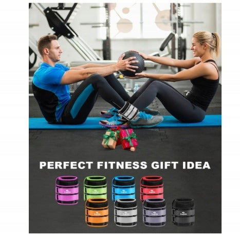 Leg weights 10 kg adjustable for Pilates, jogging, gymnastics Brand no brand