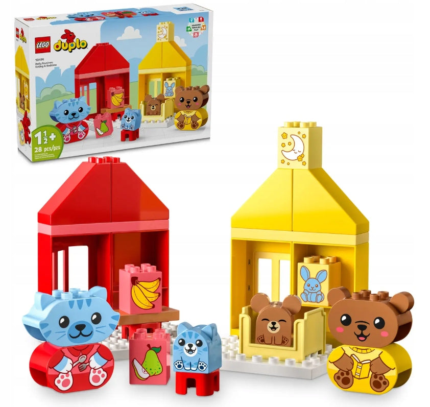 Lego Duplo Daily activities - food and bedtime - 10414
