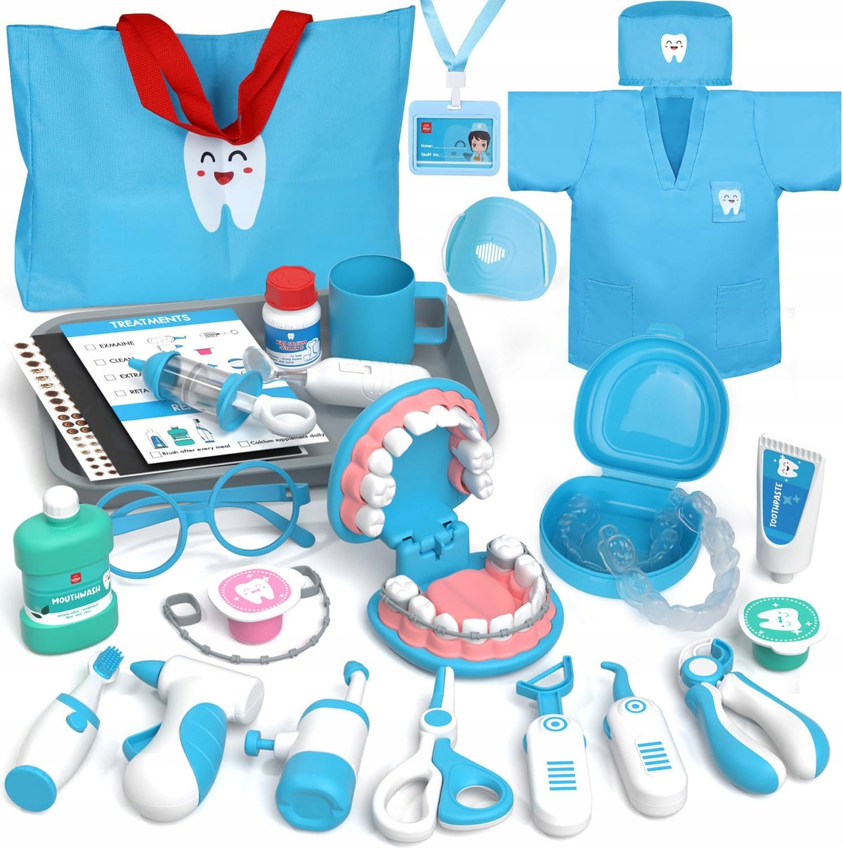Lehoo Castle Children's Dentist Set Blue