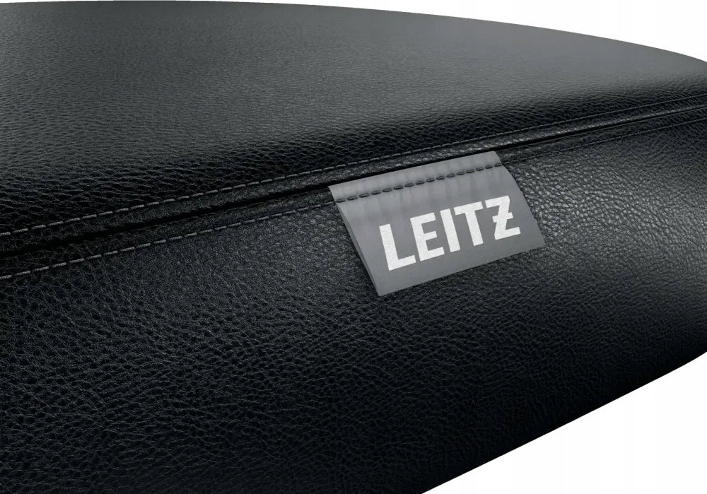 Leitz Ergo stool with comfortable seat, on wheels, black Manufacturer code 65780095