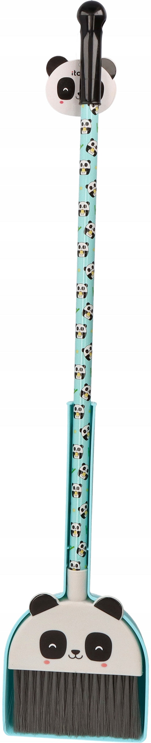Leniuszek cleaning kit Sweeper + dustpan on the pole without bending down