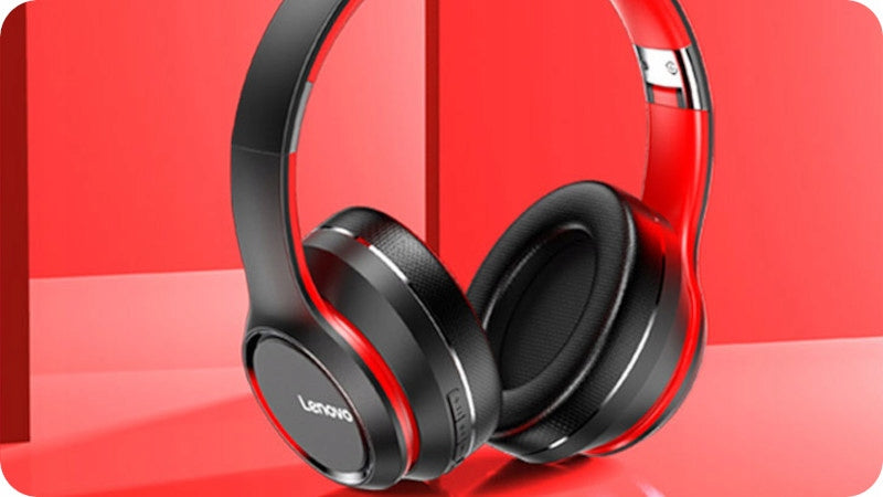 Lenovo HD200 Wireless On-Ear Headphones Packaging status original