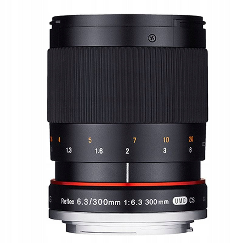 Lens Samyang 300mm F6.3 mirror Sony E black