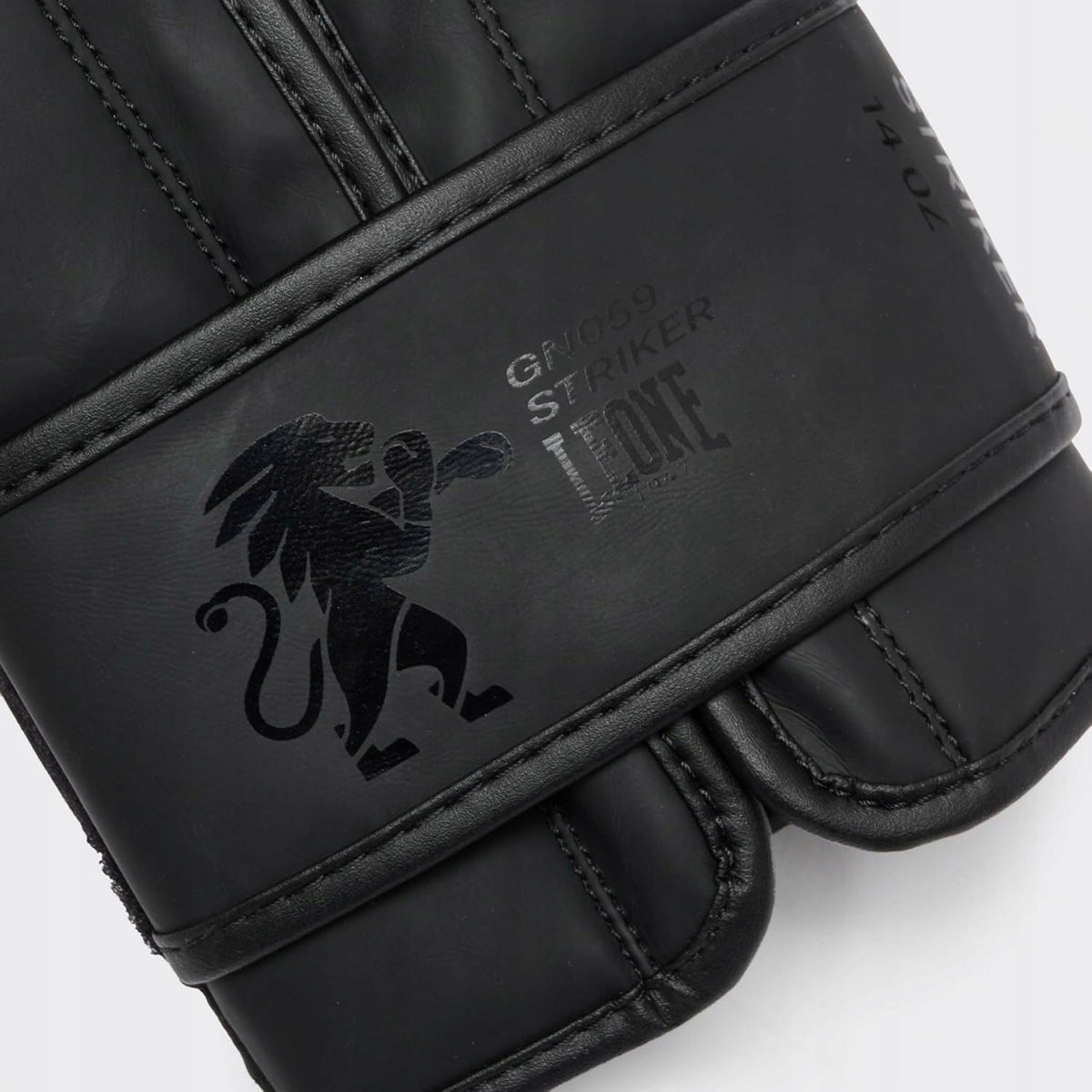 Leone 1947 Black Edition Boxing Gloves - Black 12 oz Brand Leone 1947
