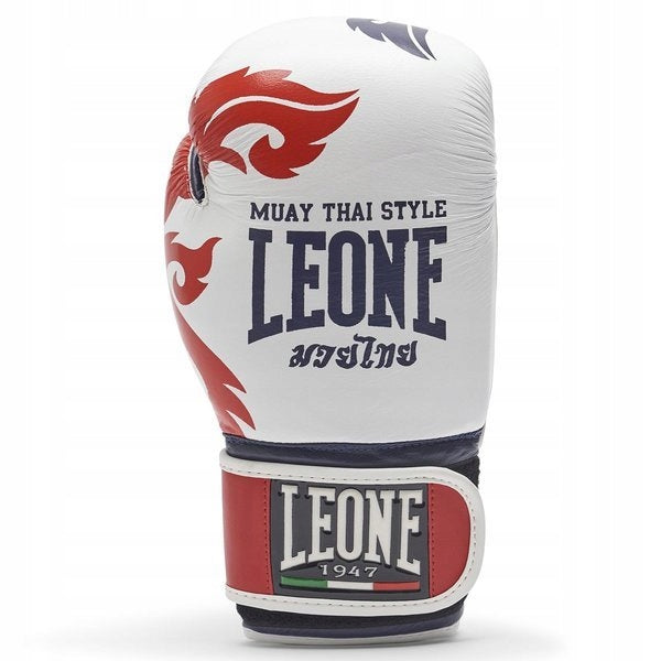 Leone 1947 GN031 Muay Thai Boxing Gloves 16 oz white Brand Leone 1947