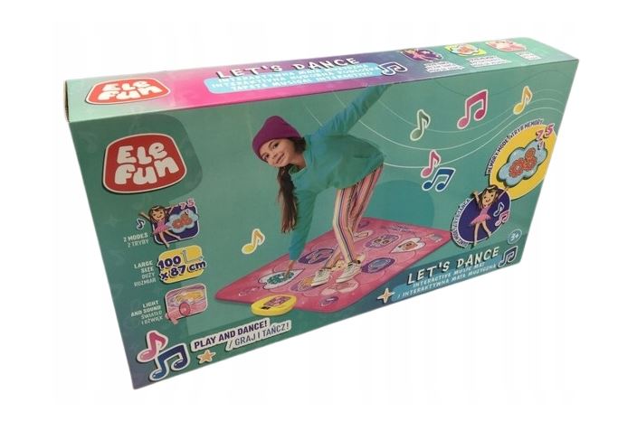 Let's Dance Interactive Music Mat 100x87cm