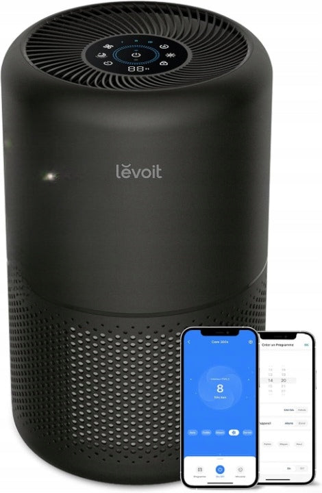 Levoit Core 300S air purifier HEPA filter 258 m³/h black