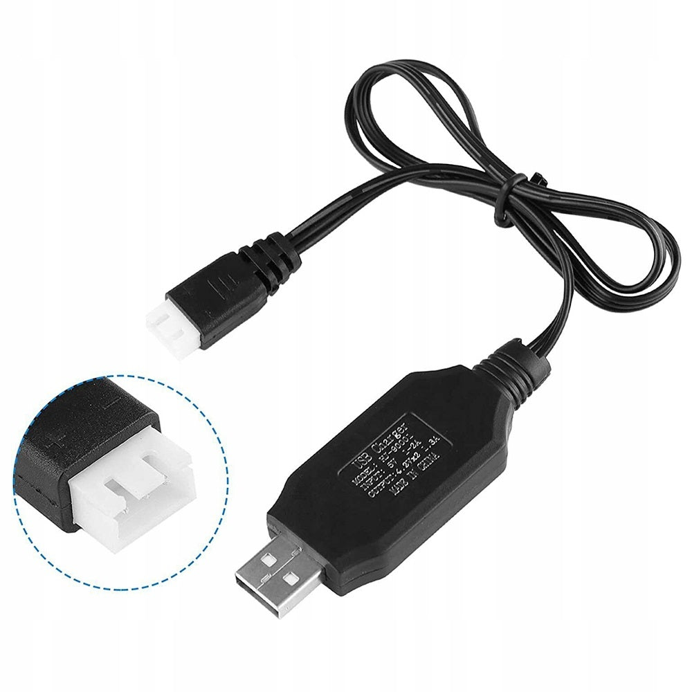 Li-ion Battery 7.4V 1500mAh USB Charge 150min SM/JST Connectors for RC Cars Manufacturer no brand