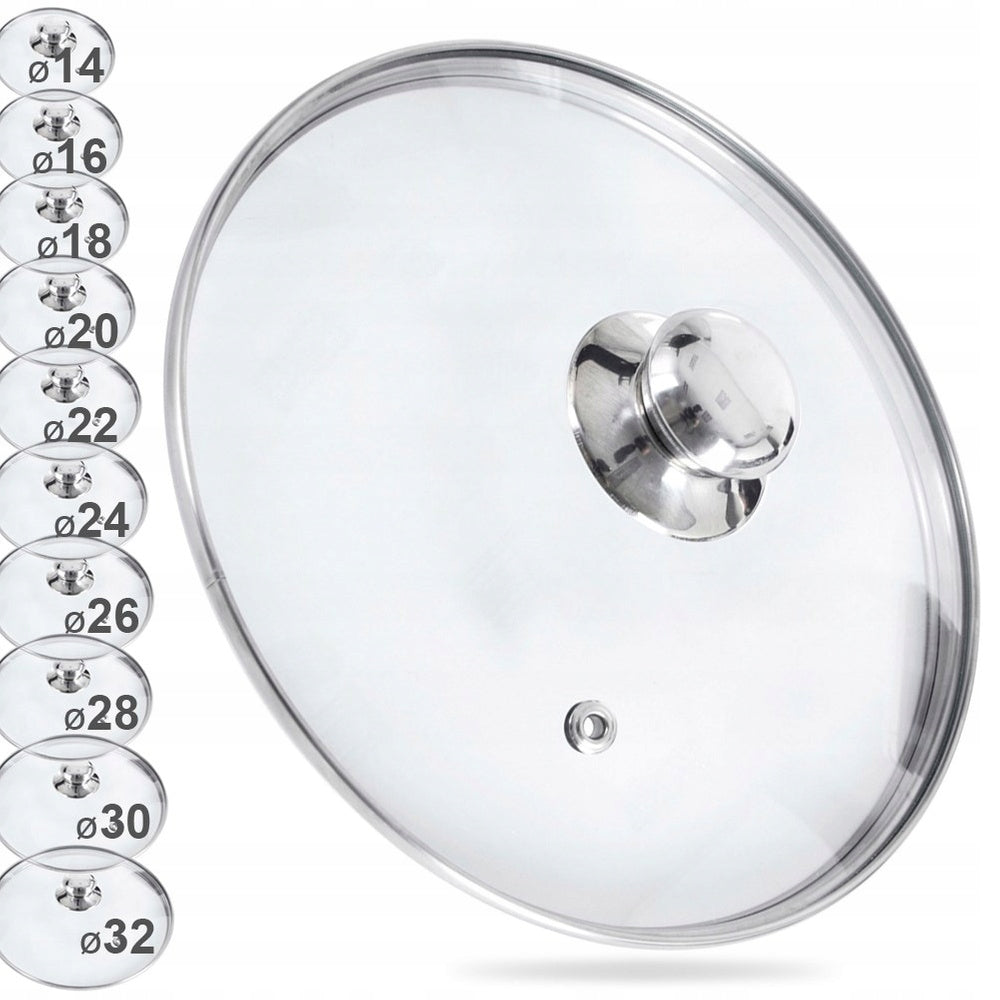 Lid GLASS lid for pot pots saucepans universal 30 cm Manufacturer code 122598