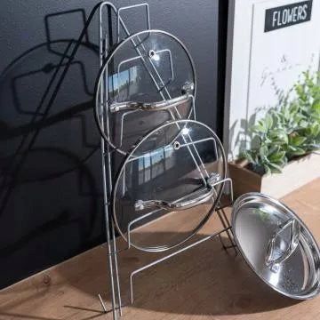 Lid Hanger METAL Lid Stand BLACK Kitchen Organizer EAN (GTIN) 759018685968