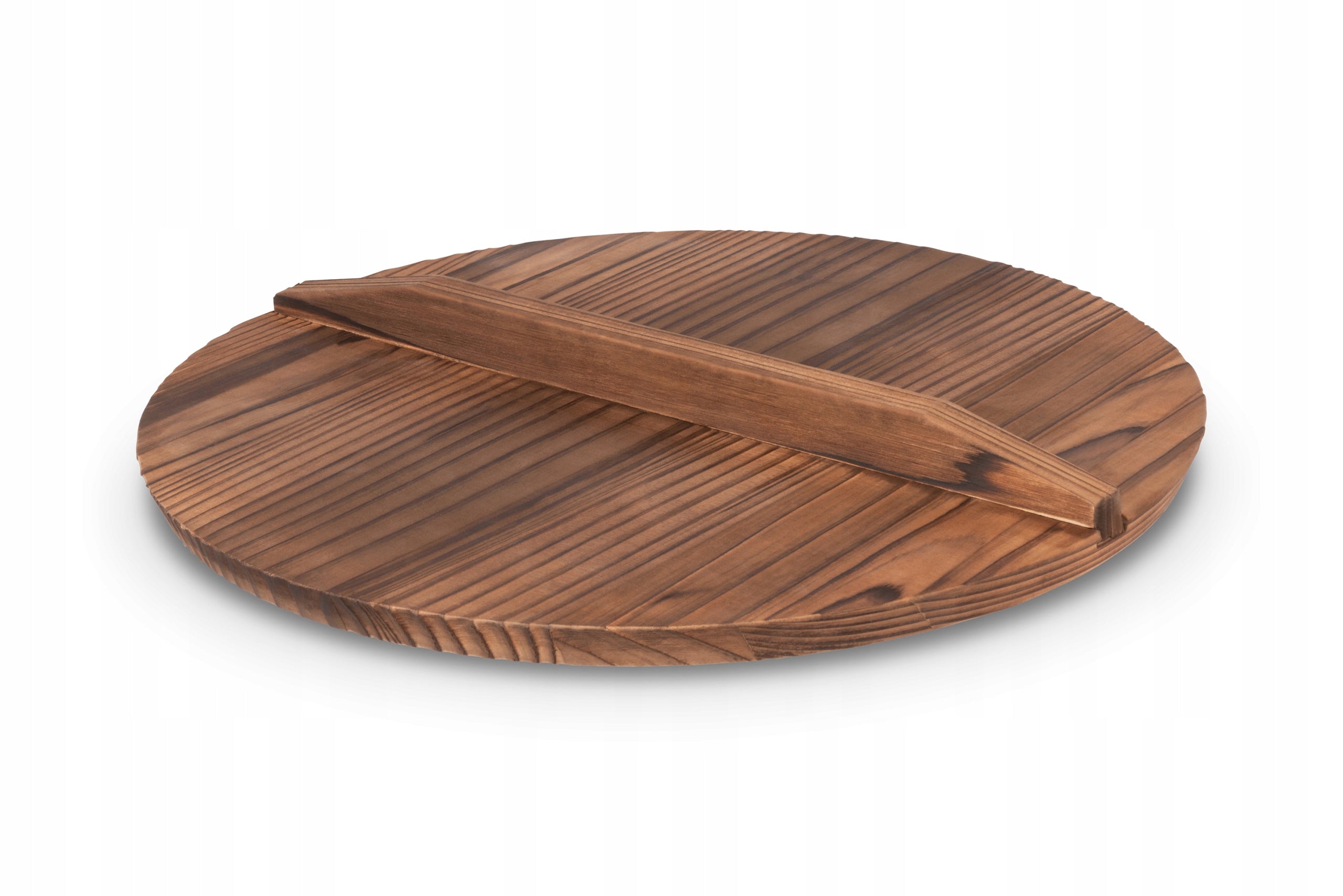 Lid for Wok 35 cm Natural Carbon Wood Handle Tight Craft Wok Manufacturer code 732W323-14in