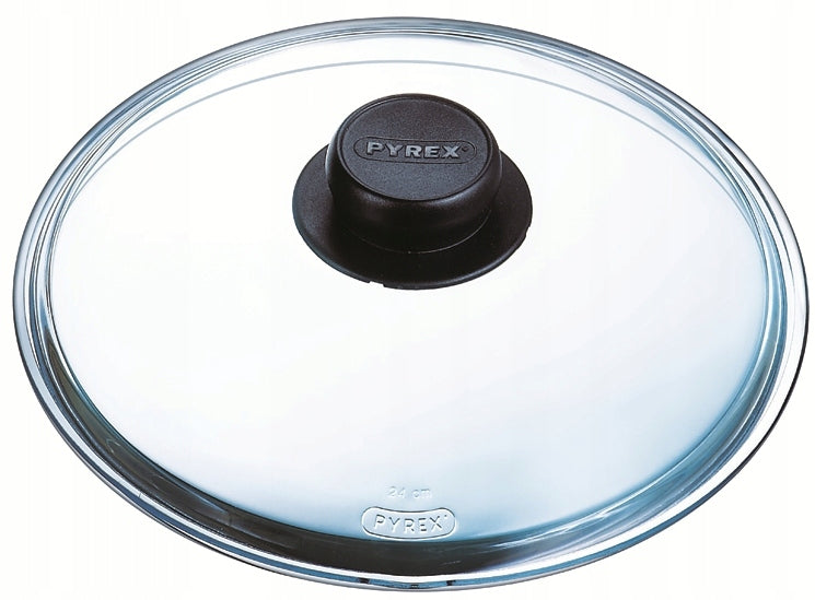 Lid glass lid for dishes, pans Pyrex 24 cm