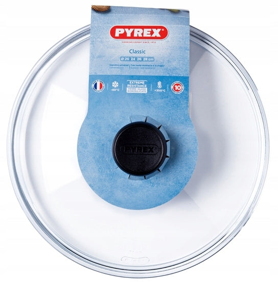 Lid glass lid for dishes, pans Pyrex 28 cm Manufacturer code PY-B28CL