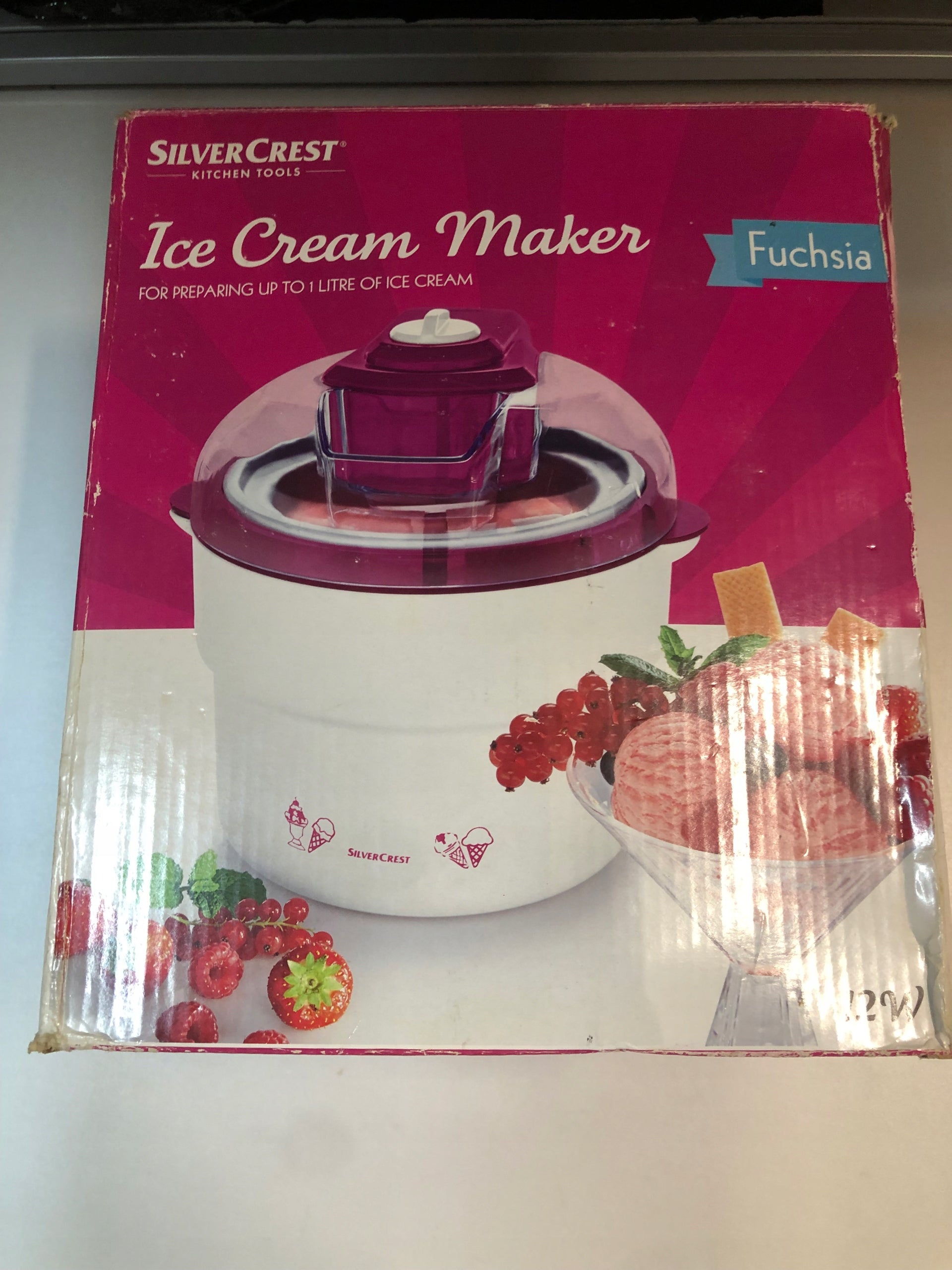 Lidl SILVERCREST 12W Ice Cream Maker