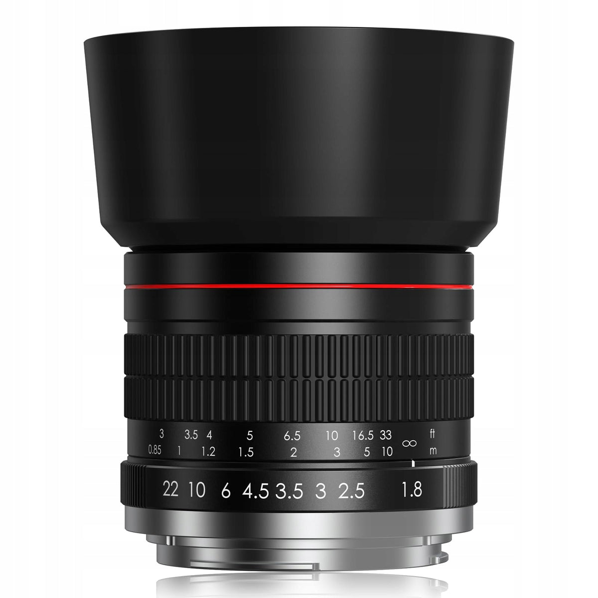 Lightdow 85mm F1.8 MF Lens for Canon EOS R RP R3 R5 R6 R7 R8 R100