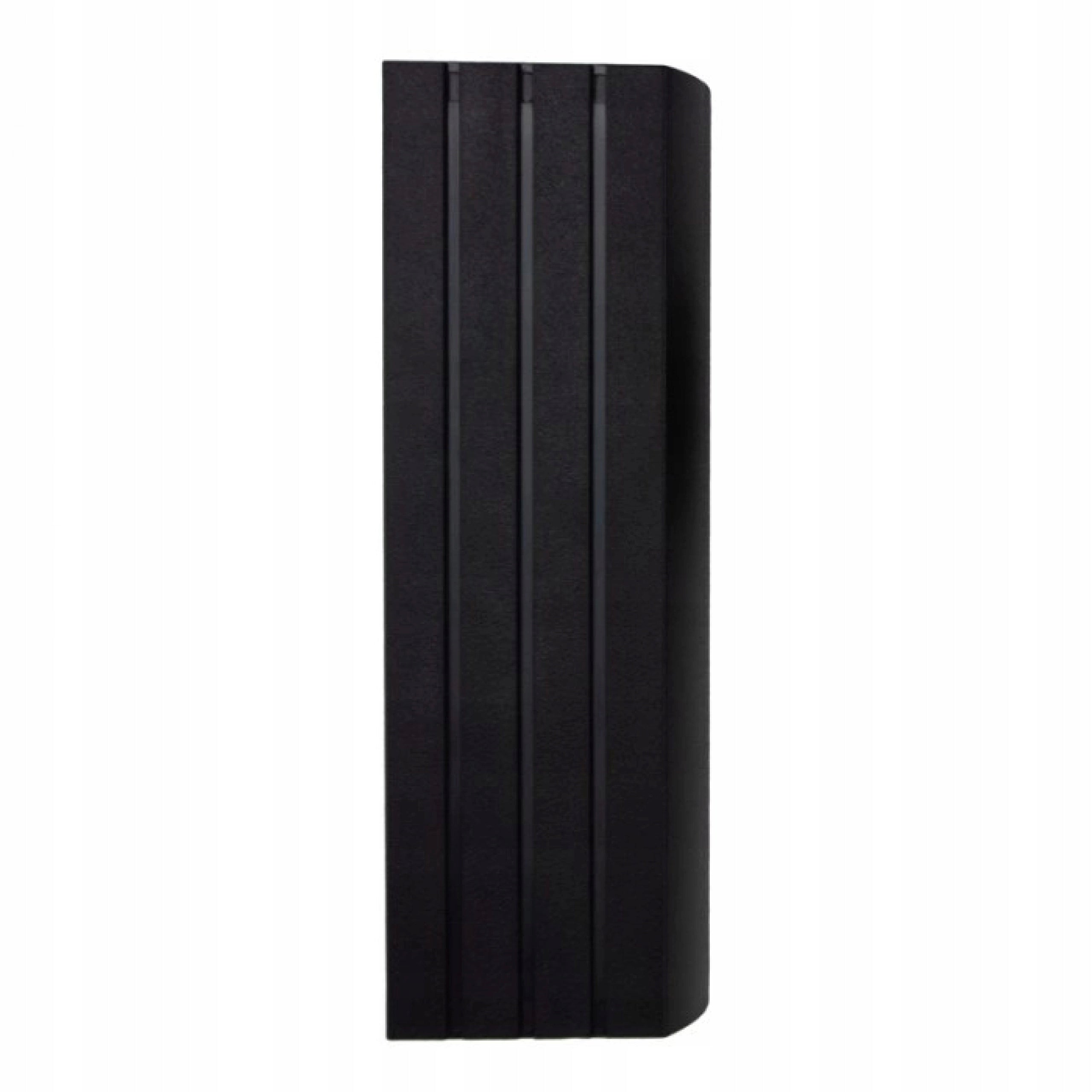 Lighting post Ecolight solar LED 98 cm black IP44 Color black