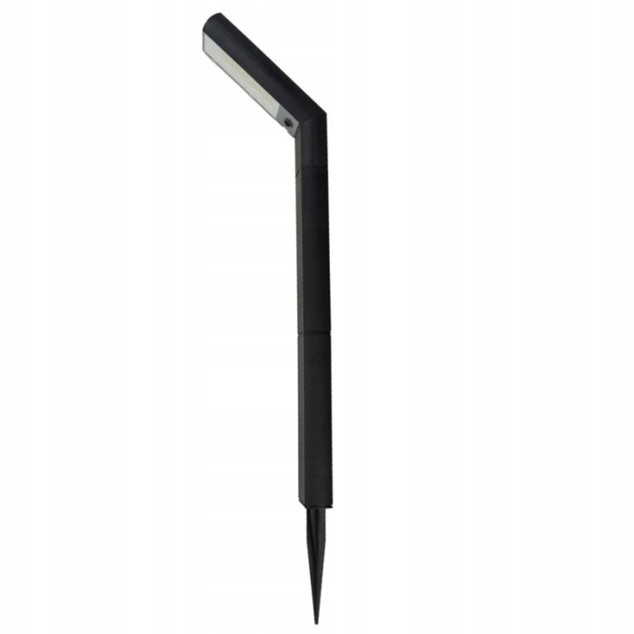 Lighting post Ecolight solar LED 98 cm black IP44 Thread type built-in LED source