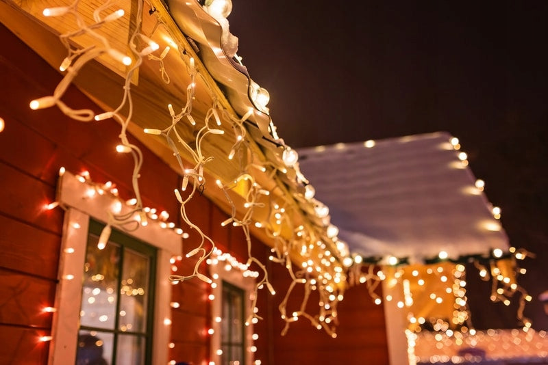 Lights SOPLE 1000 LED WHITE WARM light curtain GARLAND effect FLASH 40m Manufacturer code sople 1000led biały ciepły