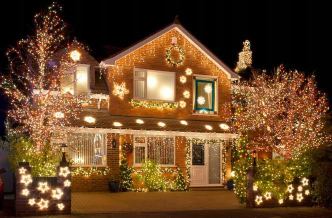 Lights SOPLE 1000 LED WHITE WARM light curtain GARLAND effect FLASH 40m Packaging status original