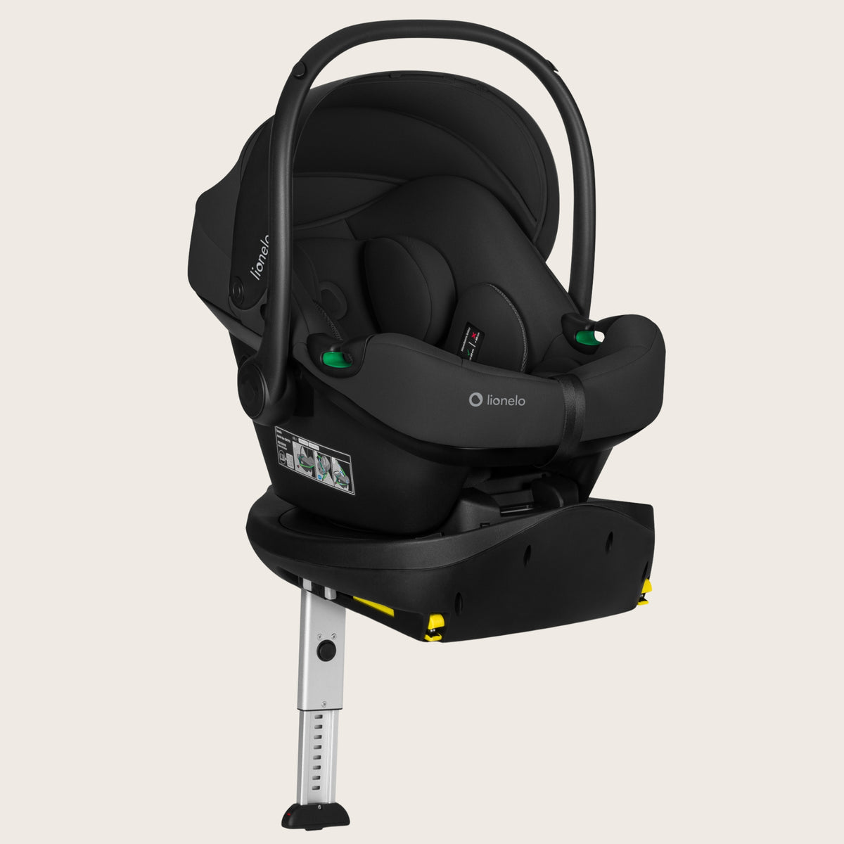 Lionelo Base isofix rotating Astrid I-SIZE BASE PLUS BLACK Manufacturer code LO-ASTRID I-SIZE BASE PLUS BLACK