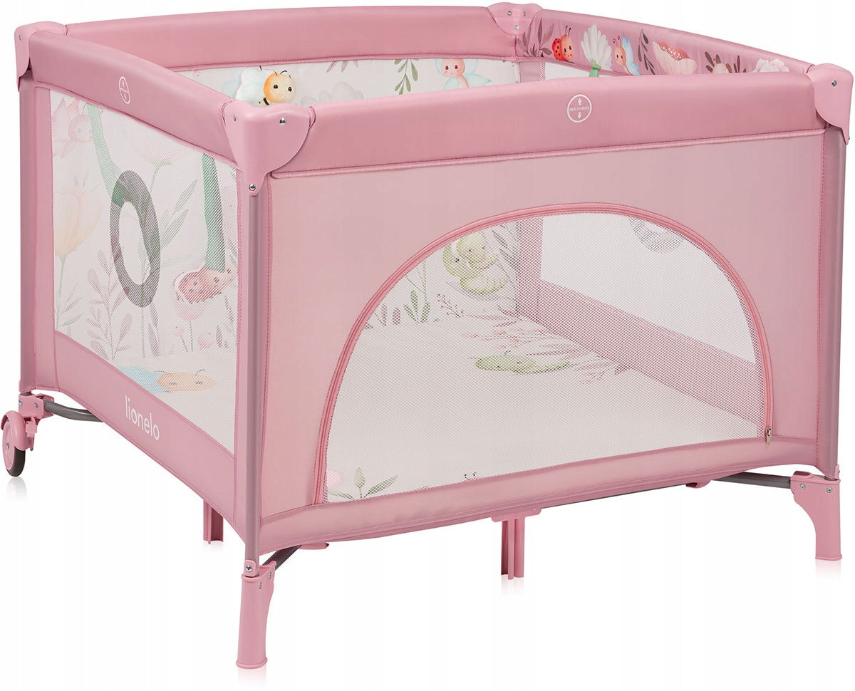 Lionelo Millie Plus - multifunctional playpen | Pink