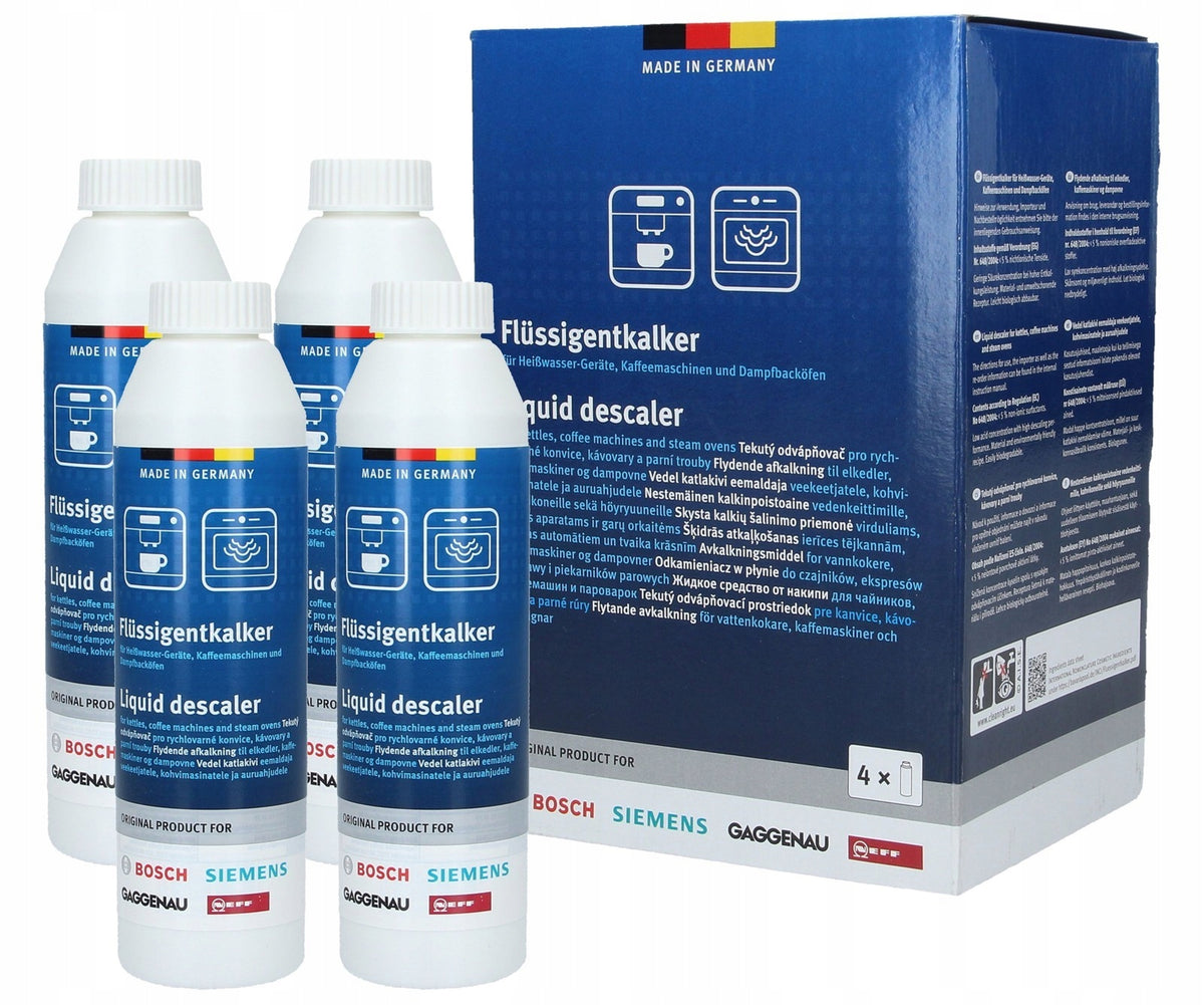 Liquid descaler for coffee machines 4x250ml