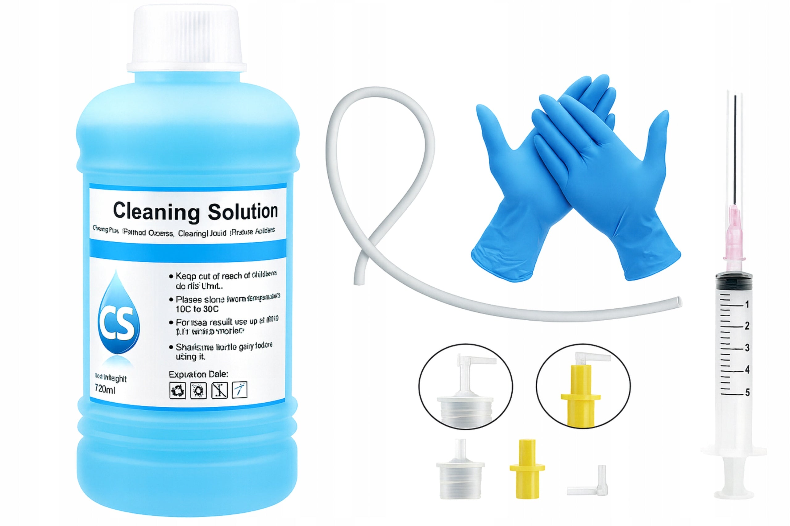 Liquid for clearing heads HP CANON BROTHER EPSON + ACCESSORIES 300 ml Packaging status original