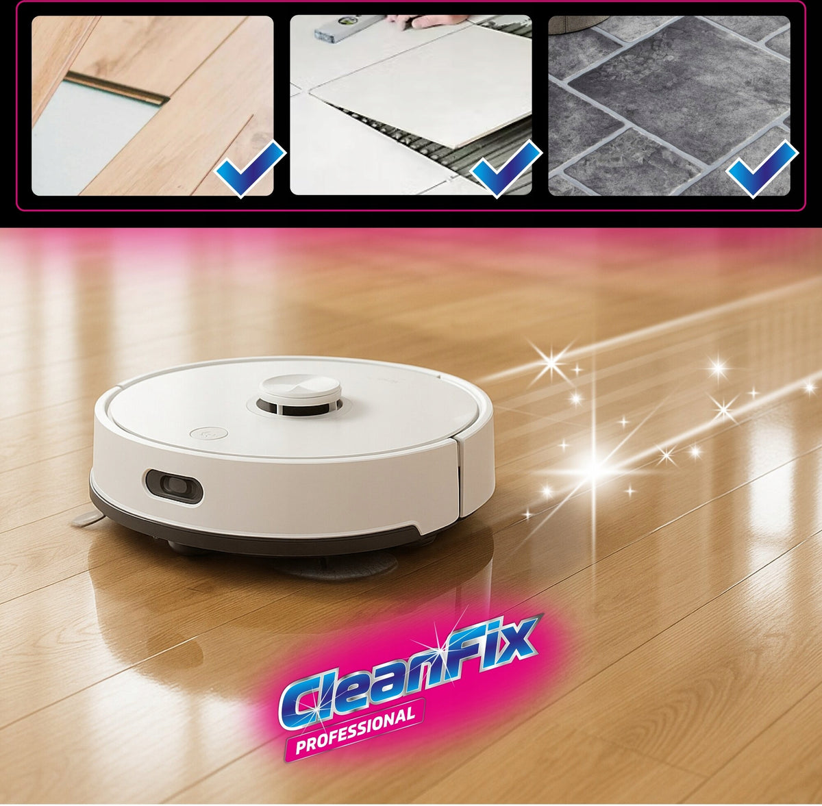 Liquid for mopping robots CLEANFIX Professional 5000 ml Trade name Płyn do robotów
