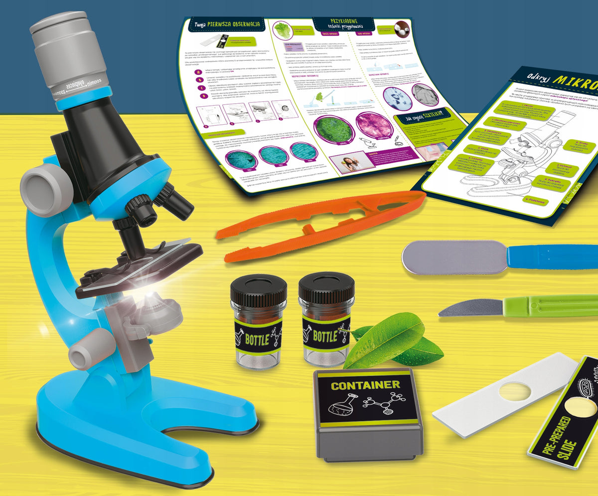 Lisciani Microscope Educational Set 1200x 7+ Manufacturer code 97388