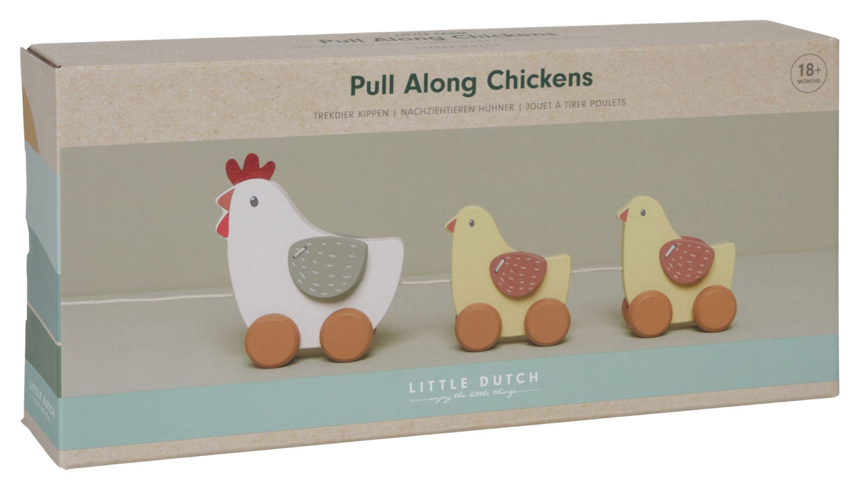 Little Dutch Little Farm Pulling Chickens EAN (GTIN) 8713291771307