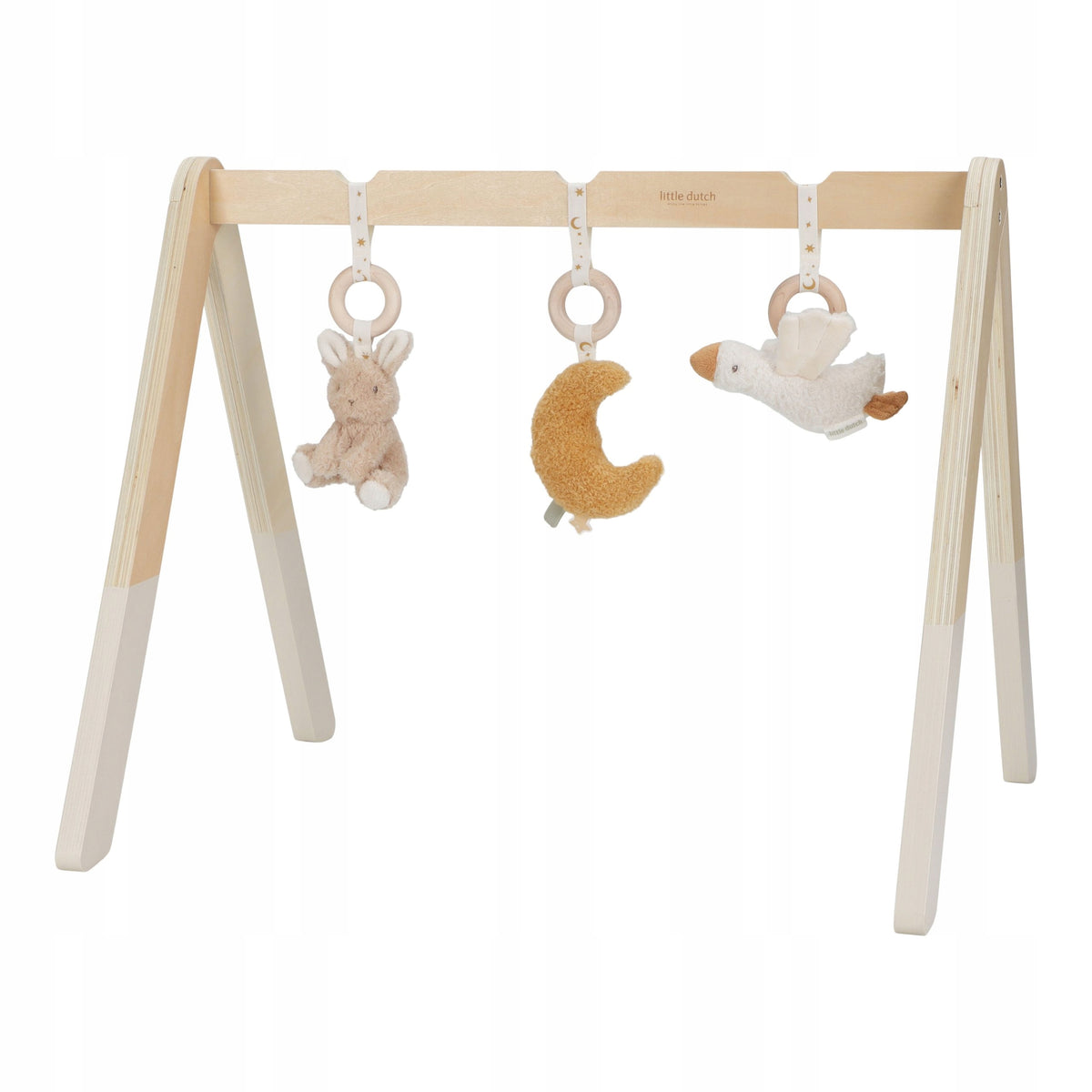 Little Dutch: Newborn Naturals wooden interactive headband Brand Little Dutch