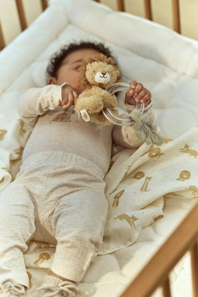 Little Dutch Rattle Lion Safari Friends GRS Packaging status original